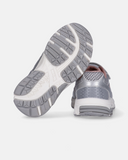 Sneakers bambina con velcro e suola running