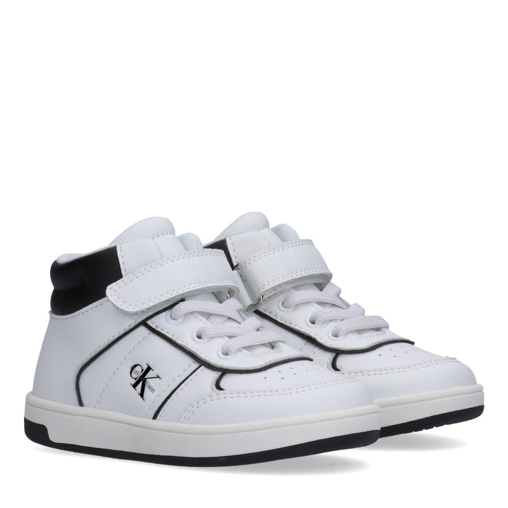 Sneakers mid-cut stile basket con dettagli a contrasto - V1X9-83150-1355X002