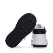 Sneakers mid-cut stile basket con dettagli a contrasto