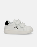 Sneakers da bambino doppio velcro e logo iconico