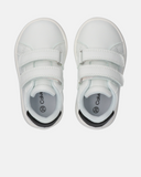 Sneakers da bambino doppio velcro e logo iconico