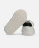 Sneakers da bambino doppio velcro e logo iconico