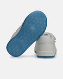 Sneakers da bambino doppio velcro dal design essenziale