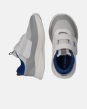 Sneakers running da bambino con maxi velcro