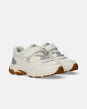 Sneakers bambina con velcro e suola running