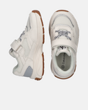 Sneakers bambina con velcro e suola running