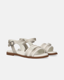 Sandali con fibbia regolabile e logo CK