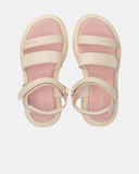 Sandali platform con doppio velcro