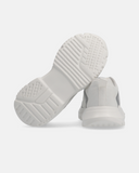 Sneakers running in ripstop con dettagli silver