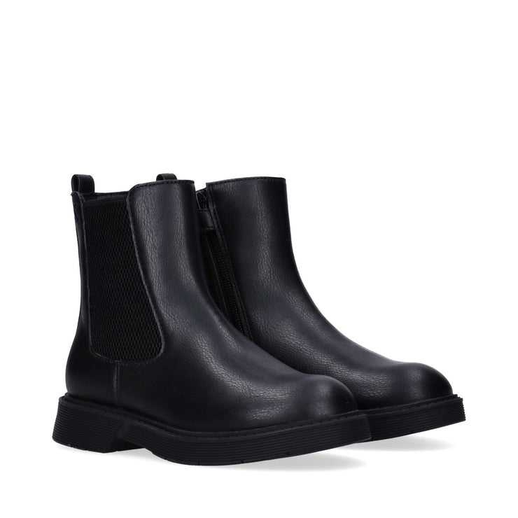 Stivaletti chelsea in pelle sintetica con zip interna - V3X5-83184-1355999-