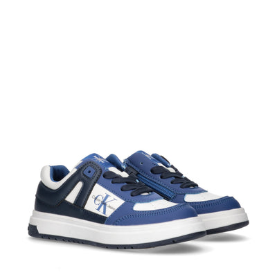 Sneakers low cut da ragazzo color block - V3X9-81060-1355B054