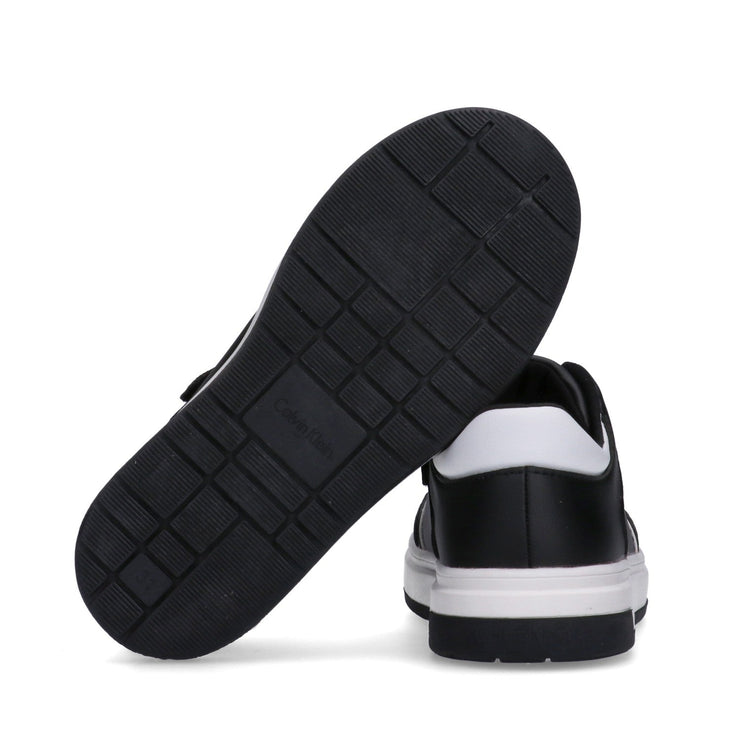 Sneakers unisex in pelle sintetica con lacci e zip interna