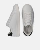 Sneakers CK in pelle sintetica con lacci tono su tono