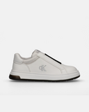 Sneakers slip-on con fascia elastica e logo