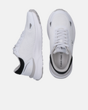 Sneakers running effetto maglia con dettagli sa contrasto