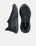 Sneakers running slip-on effetto maglia