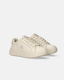 Sneakers da bambino bianche Calvin Klein con lacci.