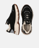 Sneakers unisex con logo CK e suola chunky