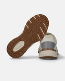 Sneakers ragazza con logo CK e lacci bicolore