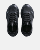 Sneakers con inserti in mesh e fondo stile running geometrico