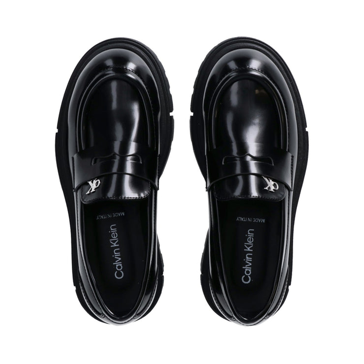 Mocassini da ragazza con suola chunky