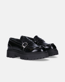 Mocassini ragazza chunky con fibbia