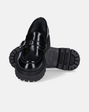 Mocassini ragazza chunky con fibbia