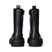 Stivaletti chelsea in pelle sintetica con suola chunky