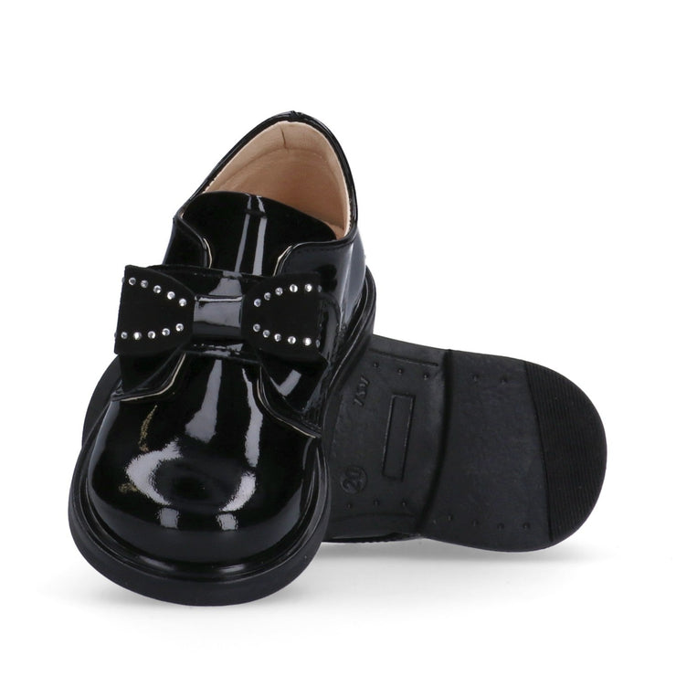 Scarpine primi passi da bambina con iocchetto prezioso