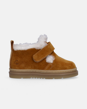 Stivaletti caldi con chiusura in velcro