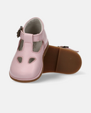 Scarpine primi passi in pelle con occhietti