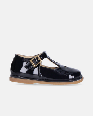 Scarpe primi passi T-Bar Super Soft in vernice