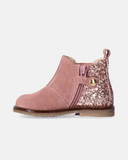 Stivaletti da bambina con inserti glitter