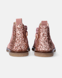 Stivaletti da bambina con inserti glitter