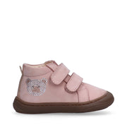 Sneakers super soft da bambina con orsetto in strass