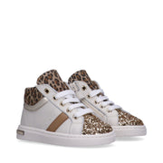 Scarpine super soft da bambina con glitter e animalier - Y1A9-43892-1292B166