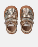 Sneakers primi passi con fiori e punta rinforzata