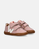 Sneakers barefoot da bambina con doppio velcro