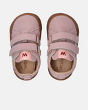 Sneakers barefoot da bambina con doppio velcro