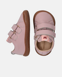 Sneakers barefoot da bambina con doppio velcro