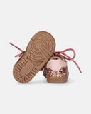 Sneakers da bambina con inserti glitter