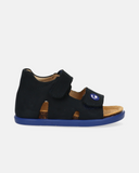 Sandali primi passi Walkey blu bambino con velcro