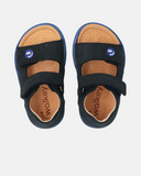 Sandali primi passi Walkey blu bambino con velcro