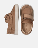 Mocassini primi passi in nabuk stile barca