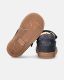 Scarpe da bambino stile barca con doppio cinturino a strappo