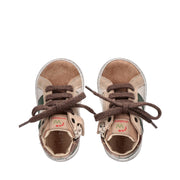 Sneakers da bambino super-soft con dettagli in tartan