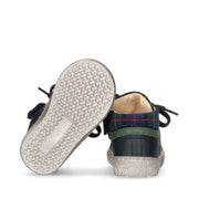 Sneakers da bambino super-soft con dettagli in tartan