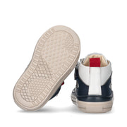 Sneakers da bambino con punta in gomma