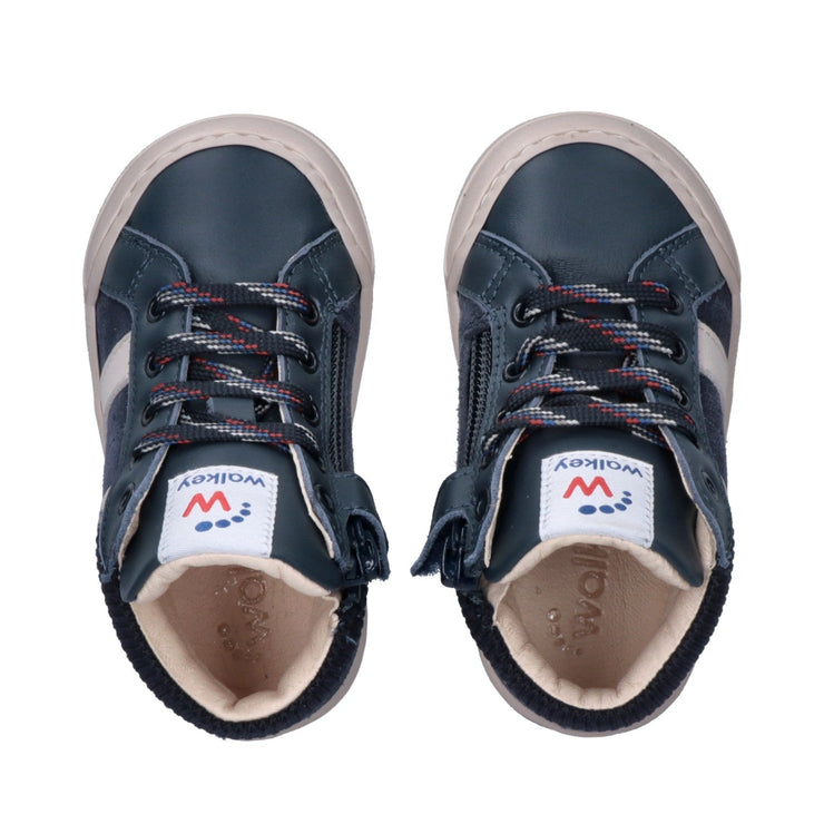 Sneakers super soft da bambino con zip interna