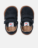 Sneakers Barefoot in camoscio con velcro
